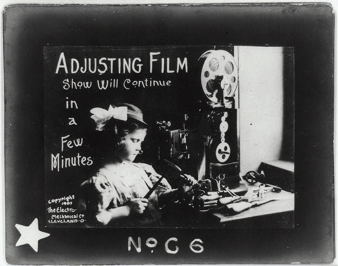 adjusting film show will continue in a few minutes