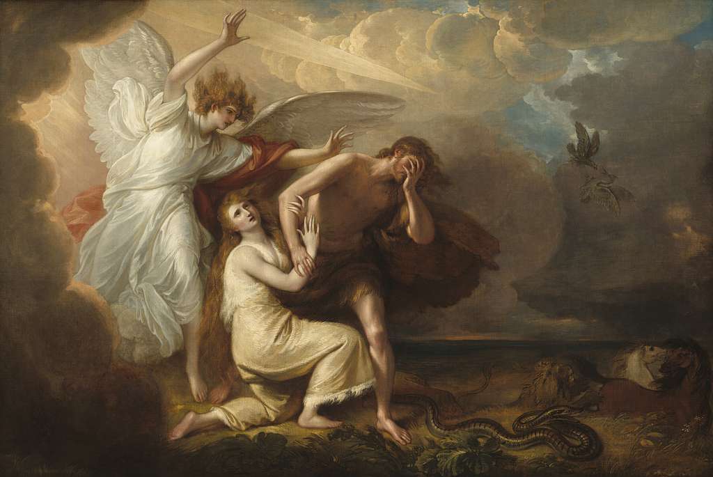 benjamin west the expulsion of adam and eve from paradise 1791 nga 70986 8c5c5b