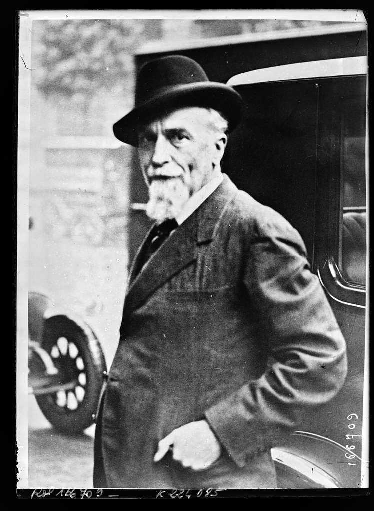 montagu norman banquier photographie de presse agence rol dapres une photographie aa0964