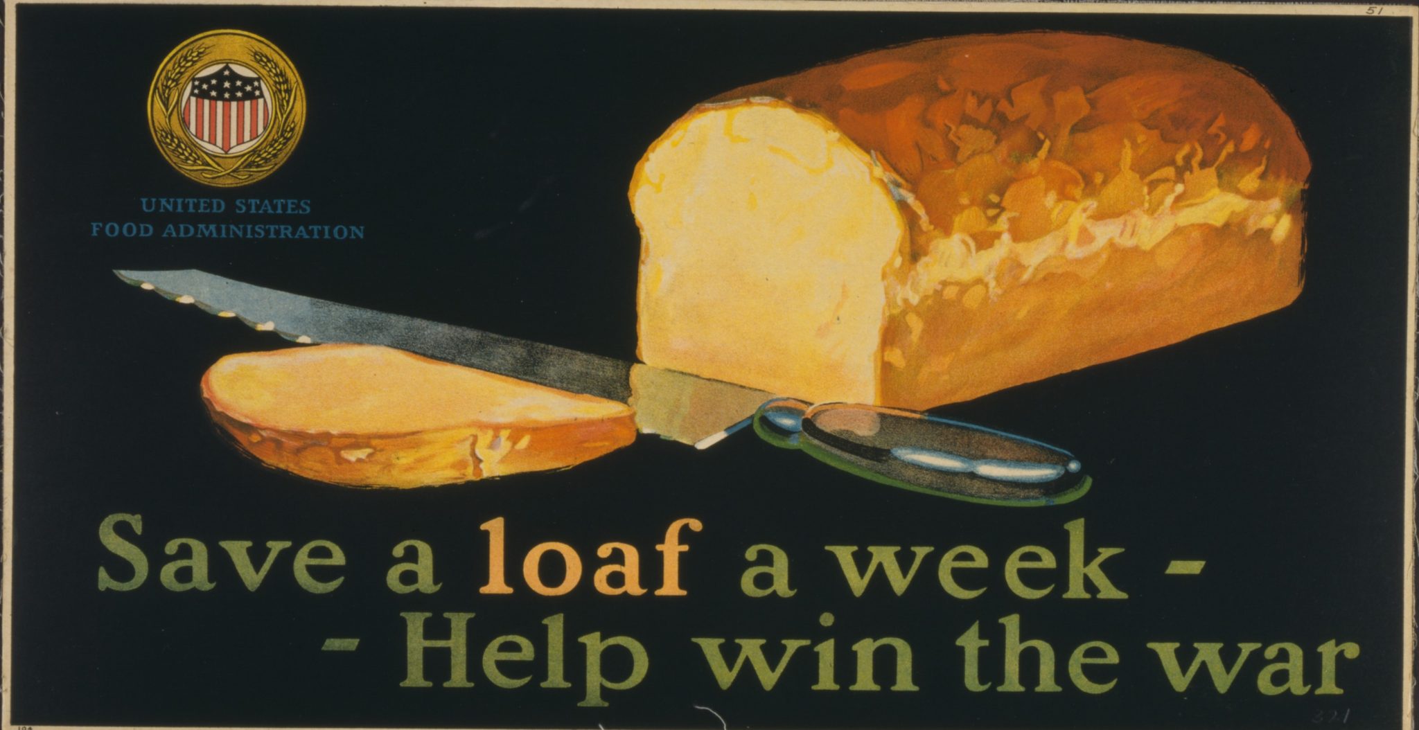 save a loaf a week help win the war 1